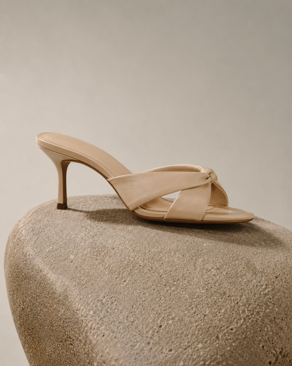 Sandália Mule Salto Fino